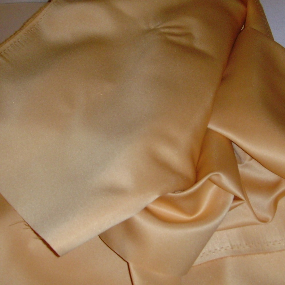 Taffeta Fabric in Marigold Color - 1 Yard/60 Inches Wide